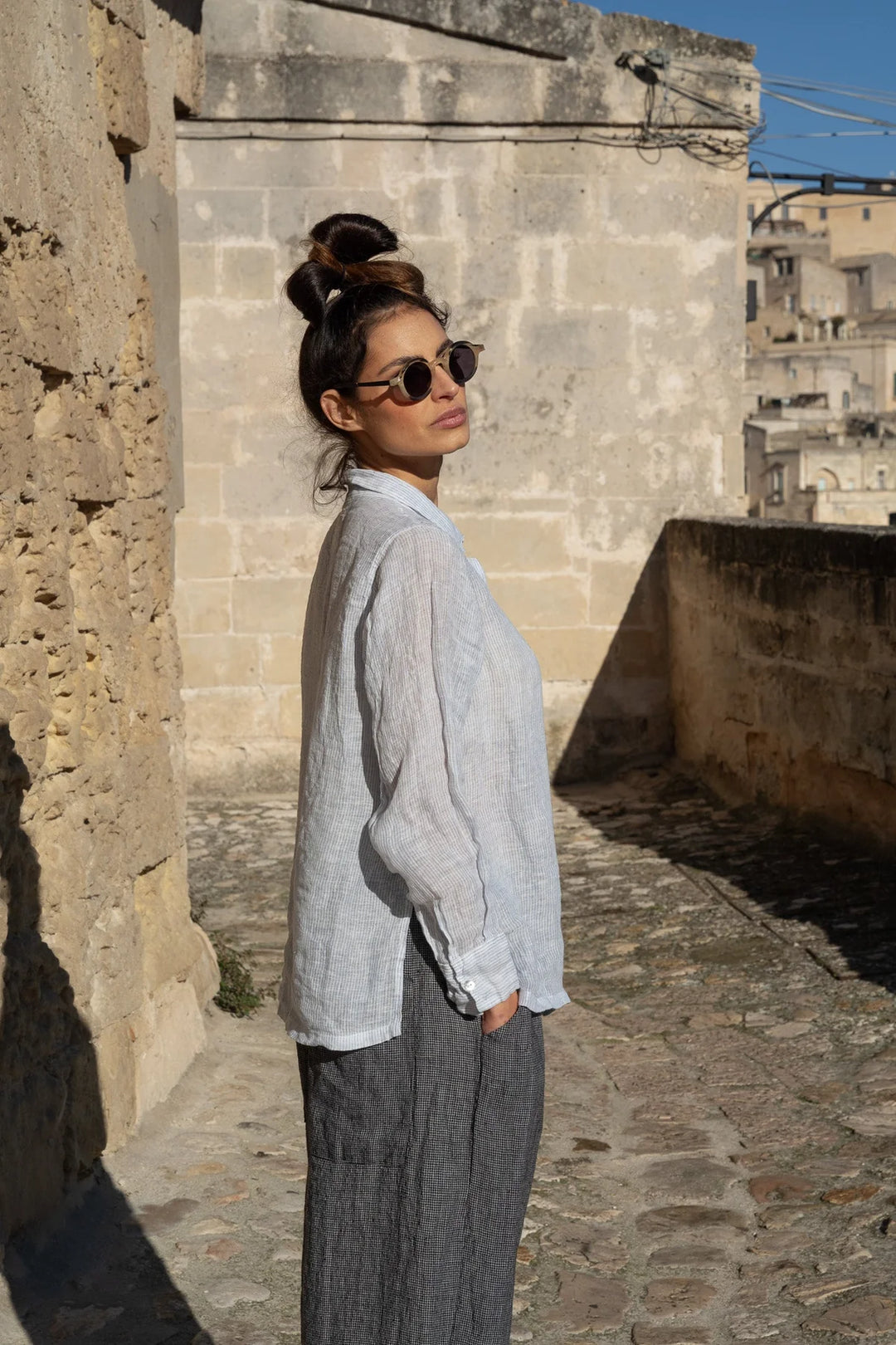 Maeve Gauze Linen Shirt