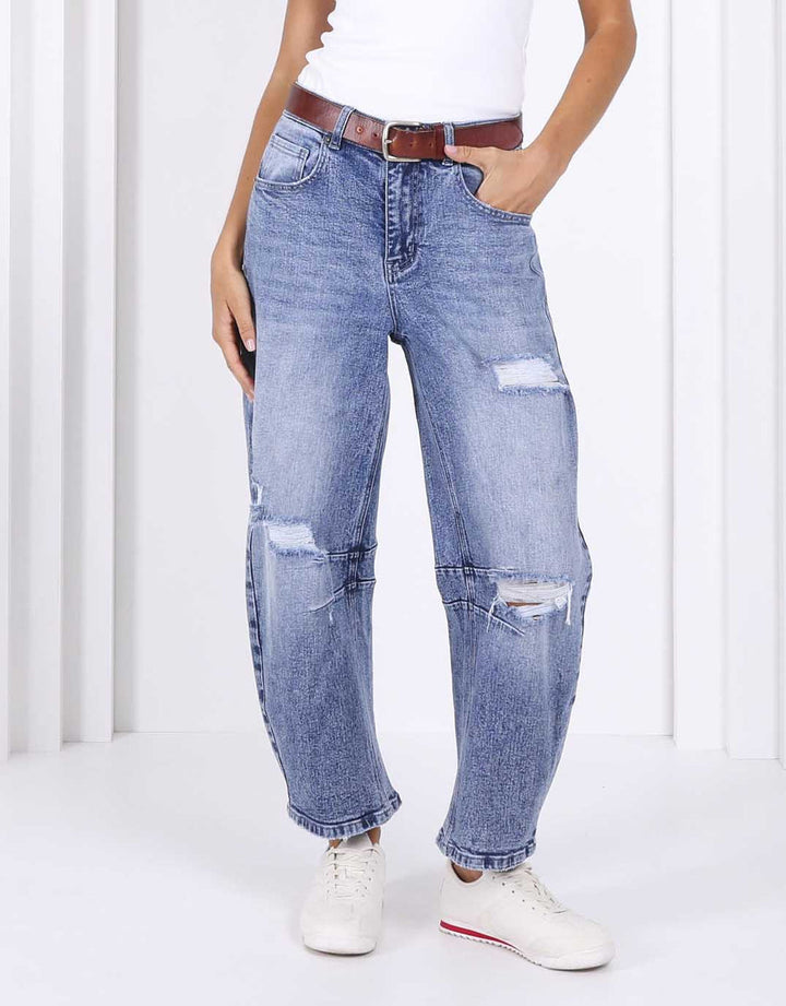 Theo Barrel Jeans