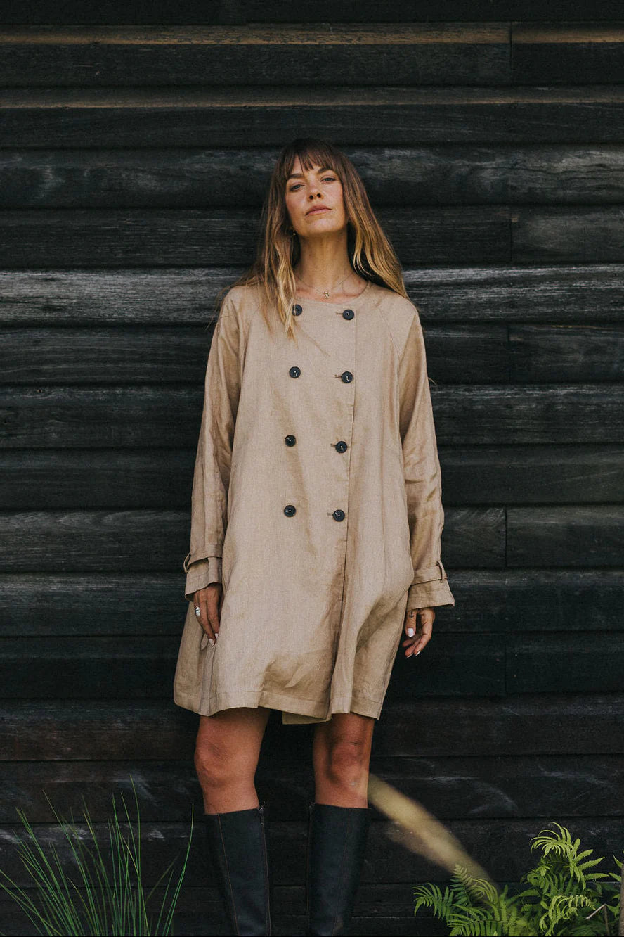 Berg French Linen Coat