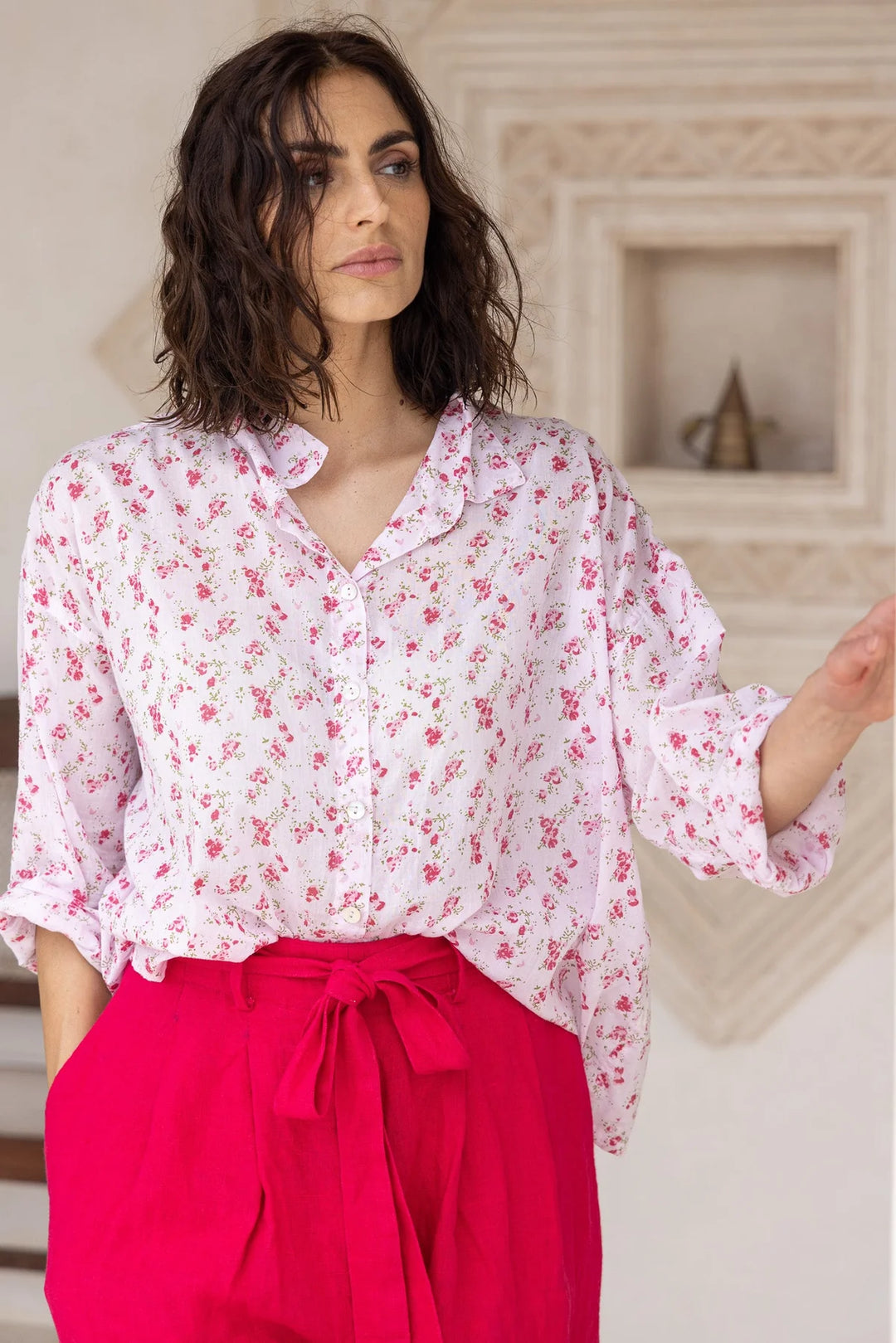 Moyo Shirt Pink Floral