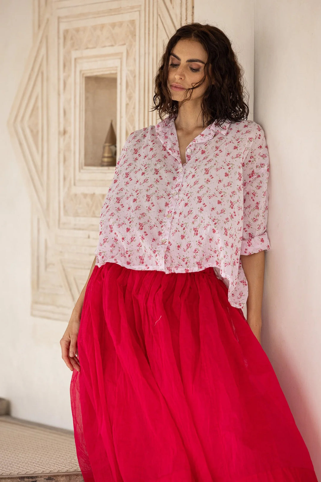 Moyo Shirt Pink Floral