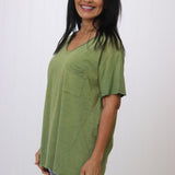 Moon Dance V Neck Tee