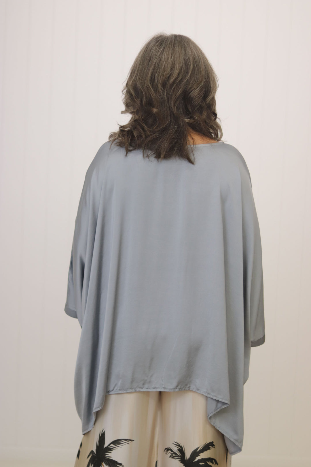 Portofino Batwing Silk Top