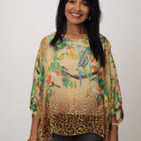 Jungle Silk Top