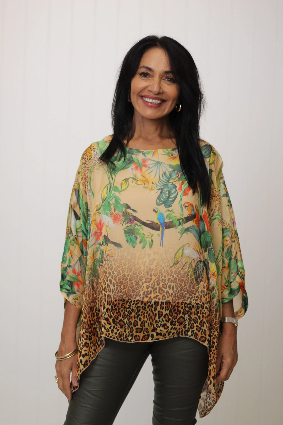 Jungle Silk Top