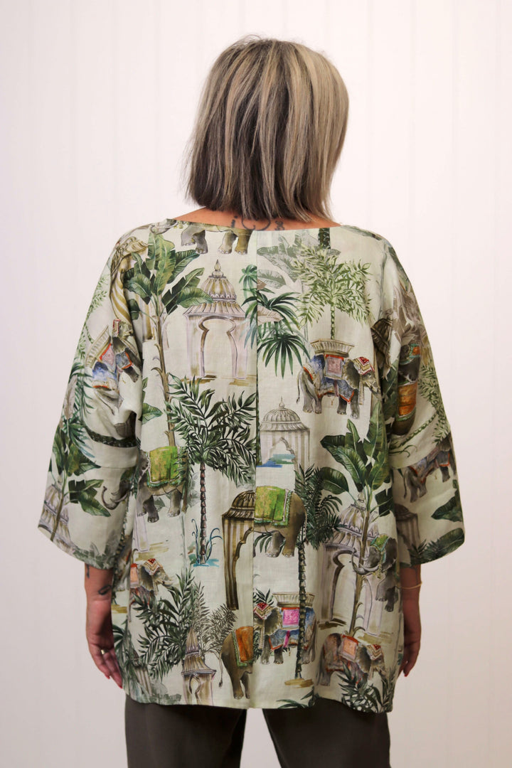 Hinley Top Sleeved Jungle