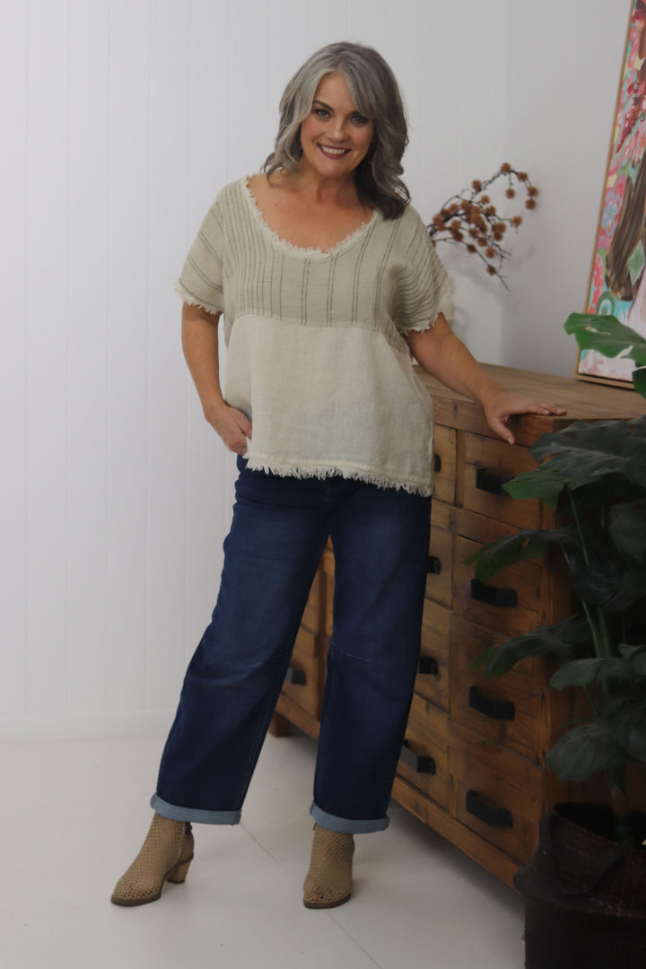 Vienna Woven Top