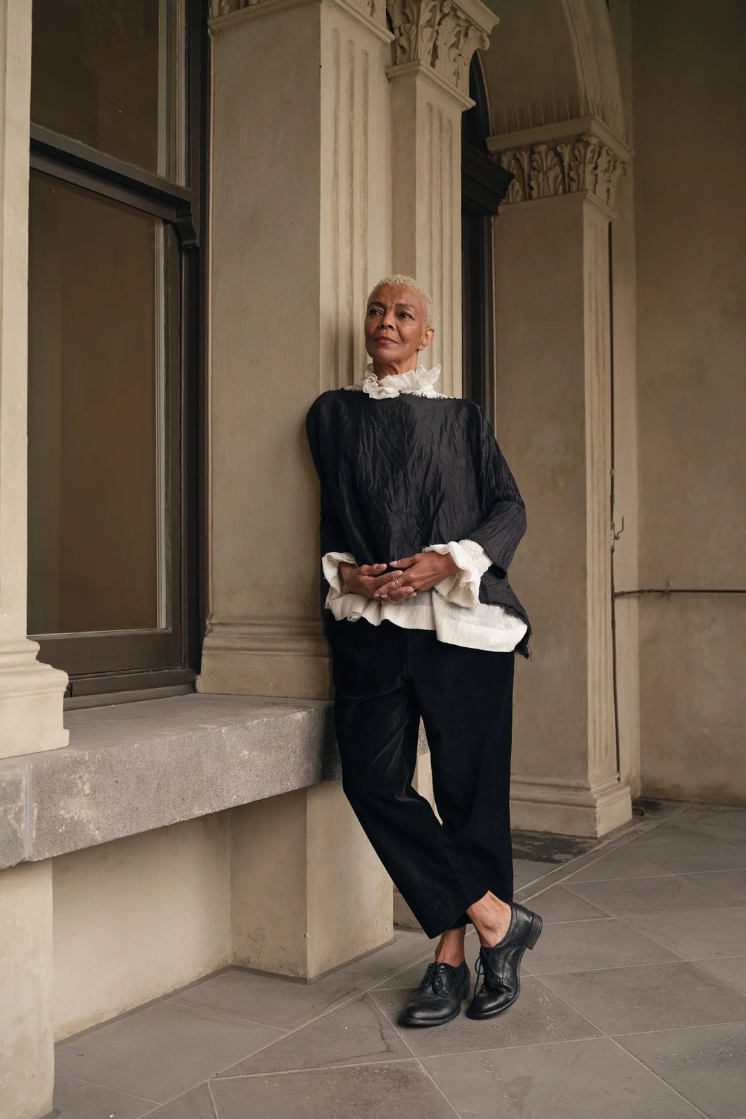 Ophelie Pant - Cotton Velvet