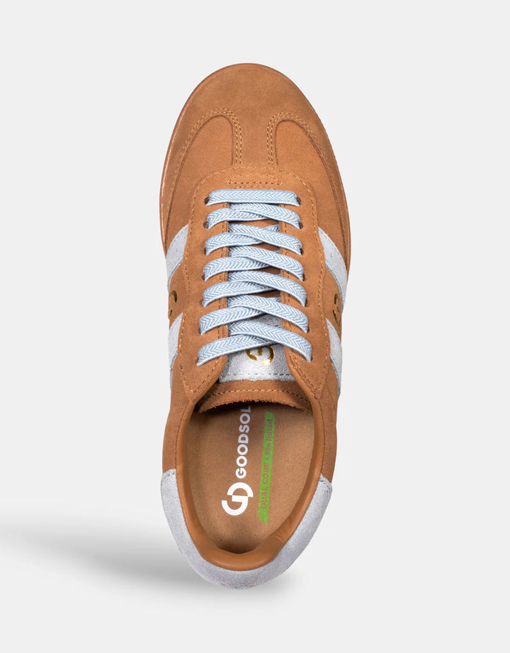 Goodsole 2001 Parallel Smoke Brown Smoke Blue Suede
