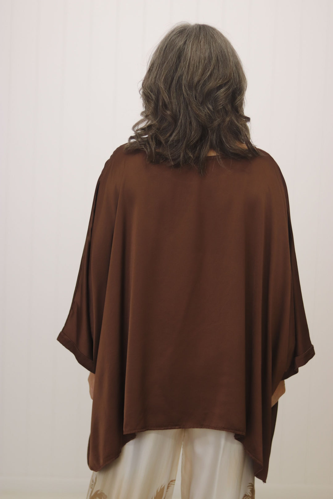 Portofino Batwing Silk Top