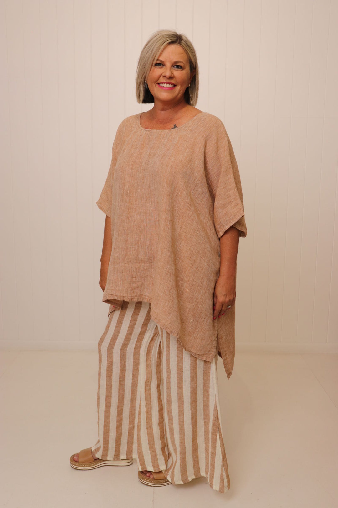 Alessa Woven Pants Stripe