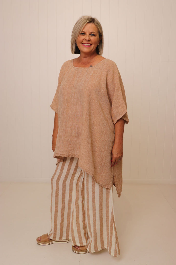 Alessa Woven Pants Stripe