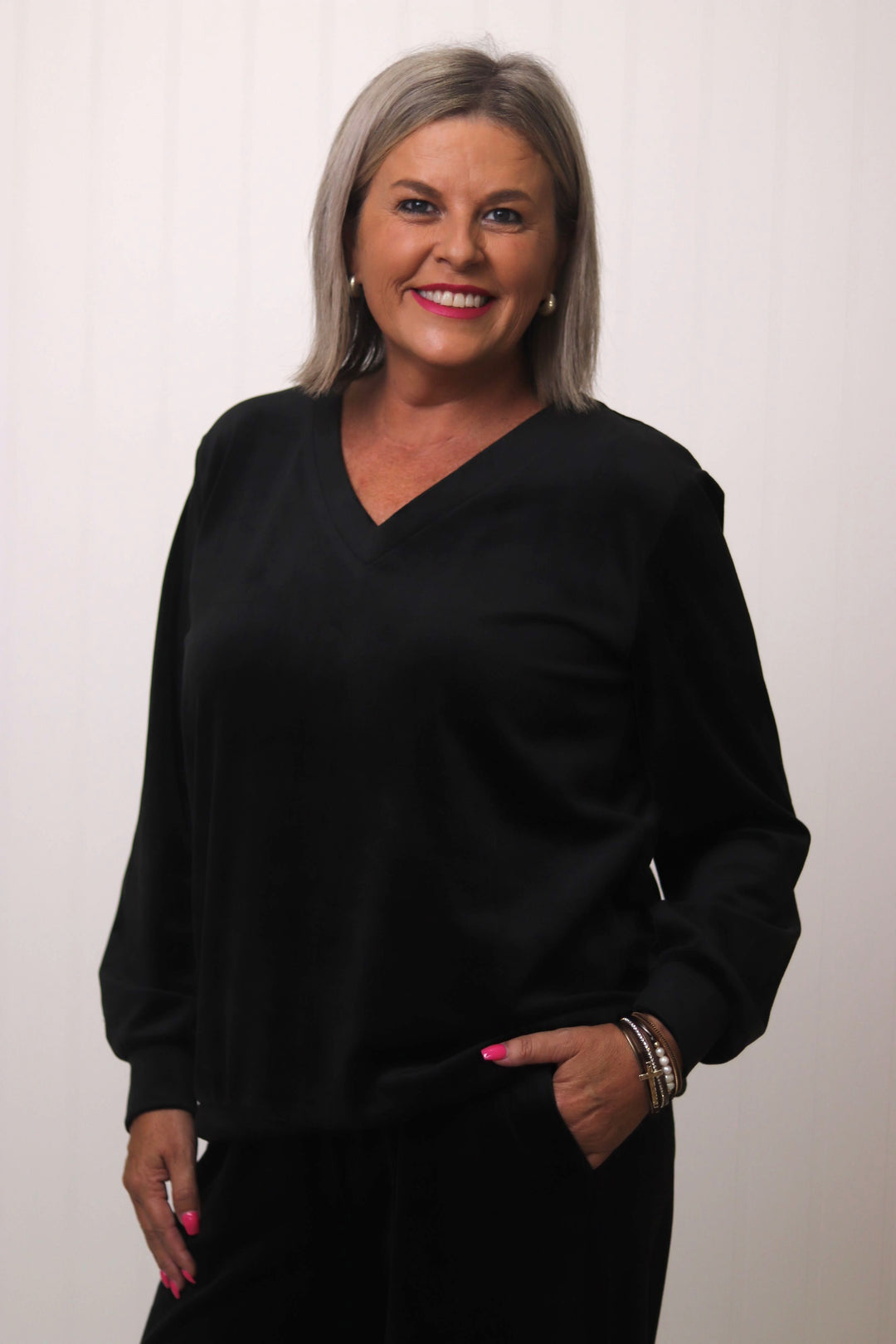 Hannah Velvet Tracksuit