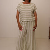 Alessa Woven Pants Stripe