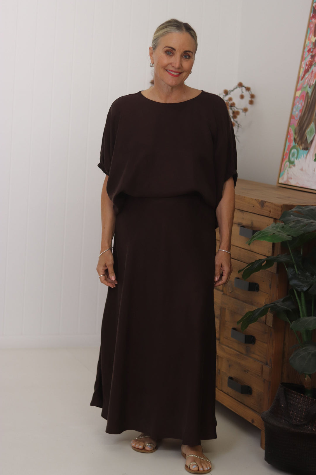 Cupro Pearce Skirt