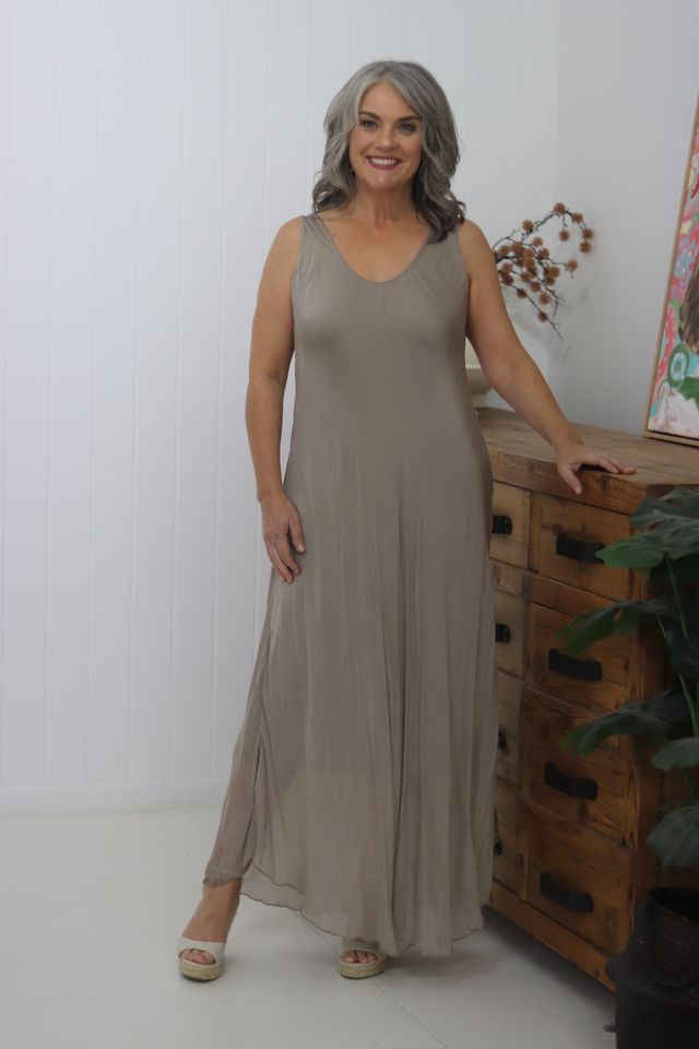 Cara Silk Dress