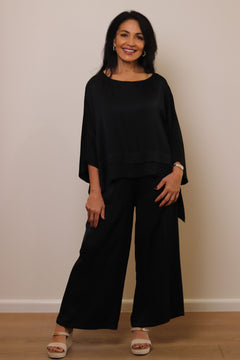 Riley Satin Blend Top