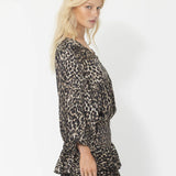 Leopard Print Blouse