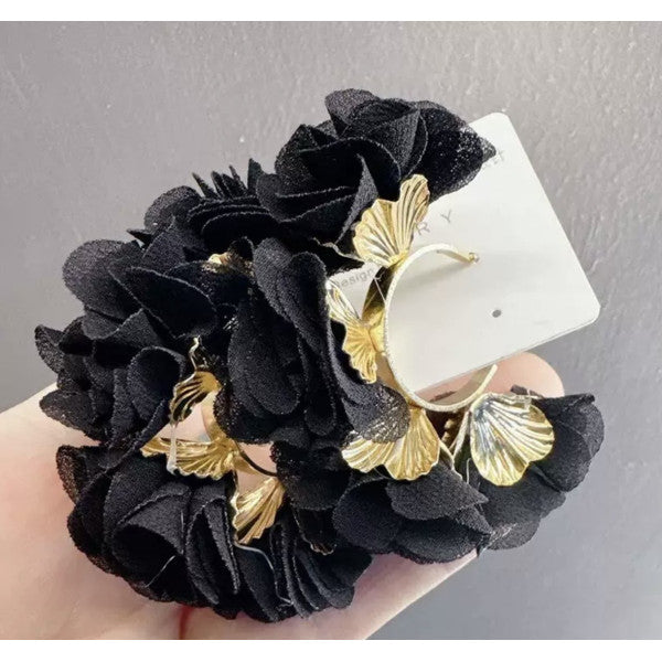 Fabric Flower Hoops