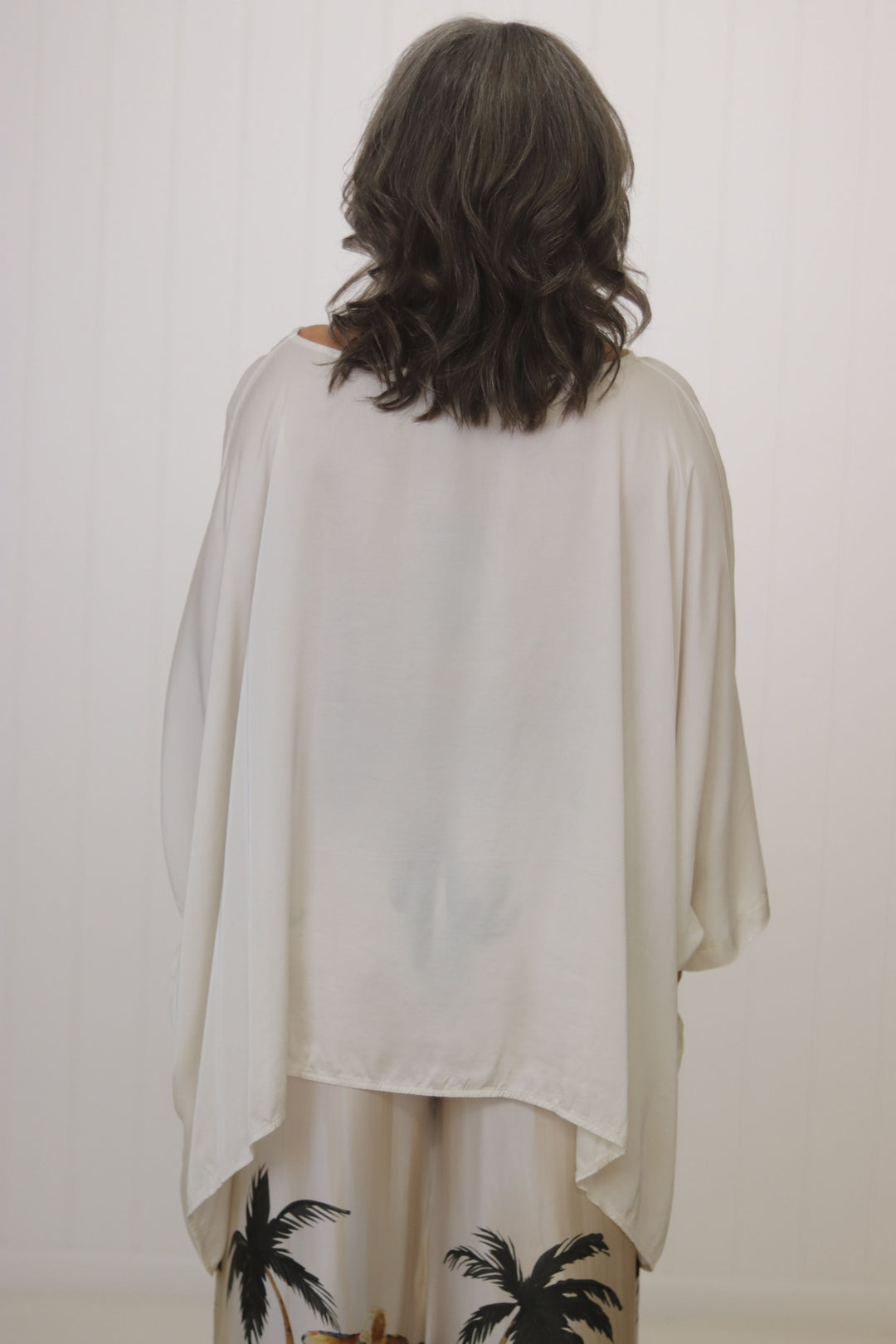 Portofino Batwing Silk Top