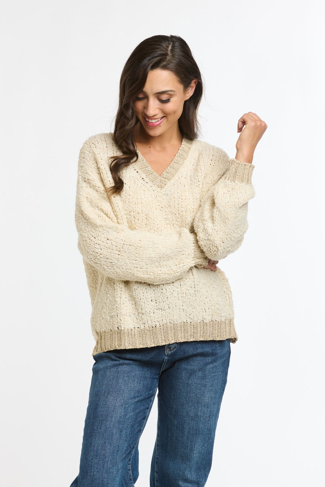 Boucle Lurex Knit