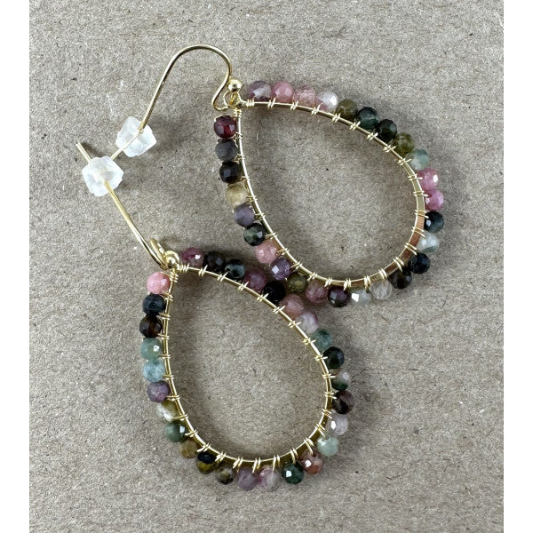 Teardrop Rainbow Earrings
