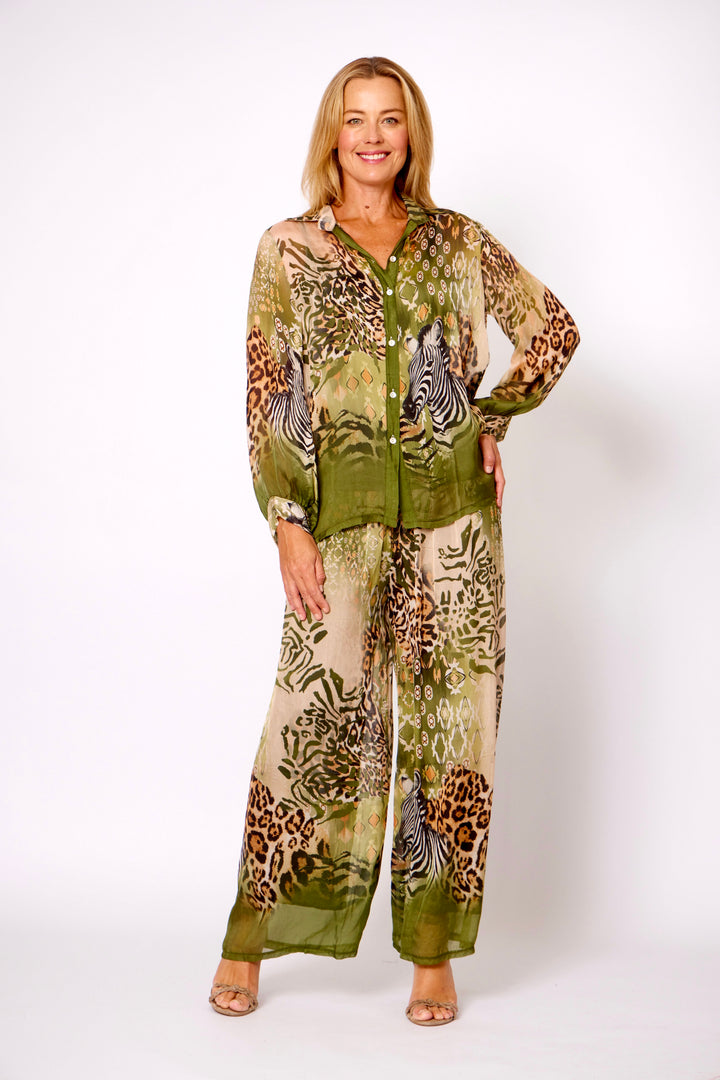 Jungle Silk Pant