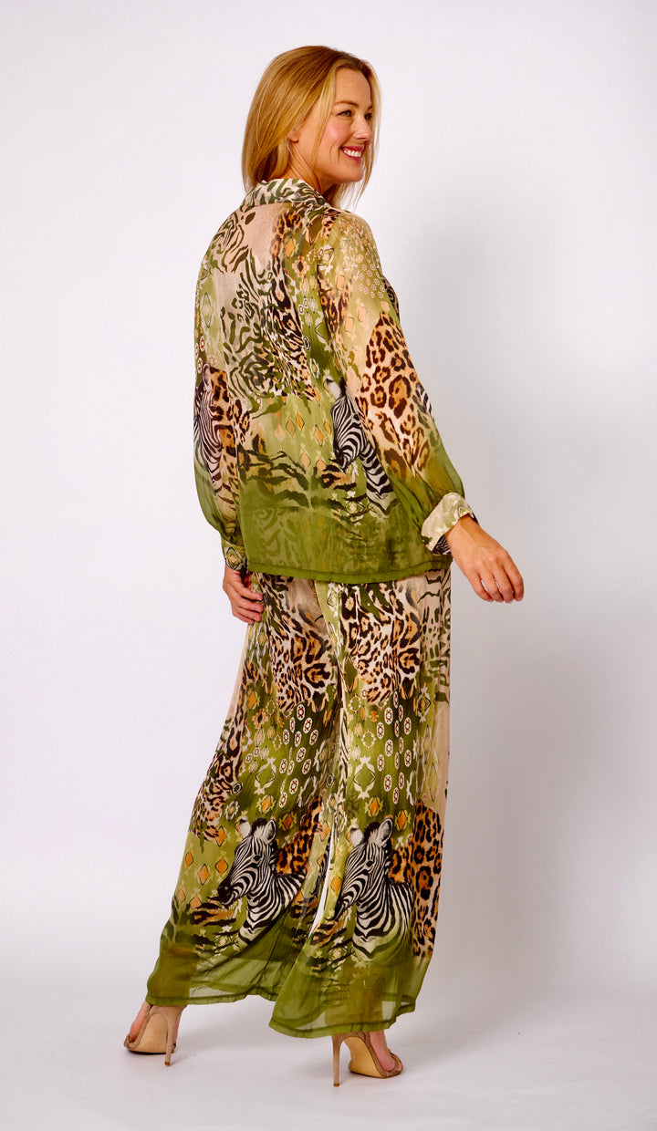 Jungle Silk Pant