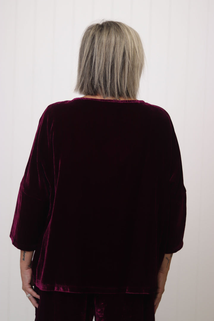 Vallerie Hinley Top Velvet