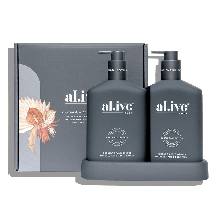AL.IVE WASH & LOTION DUO - COCONUT & WILD ORANGE