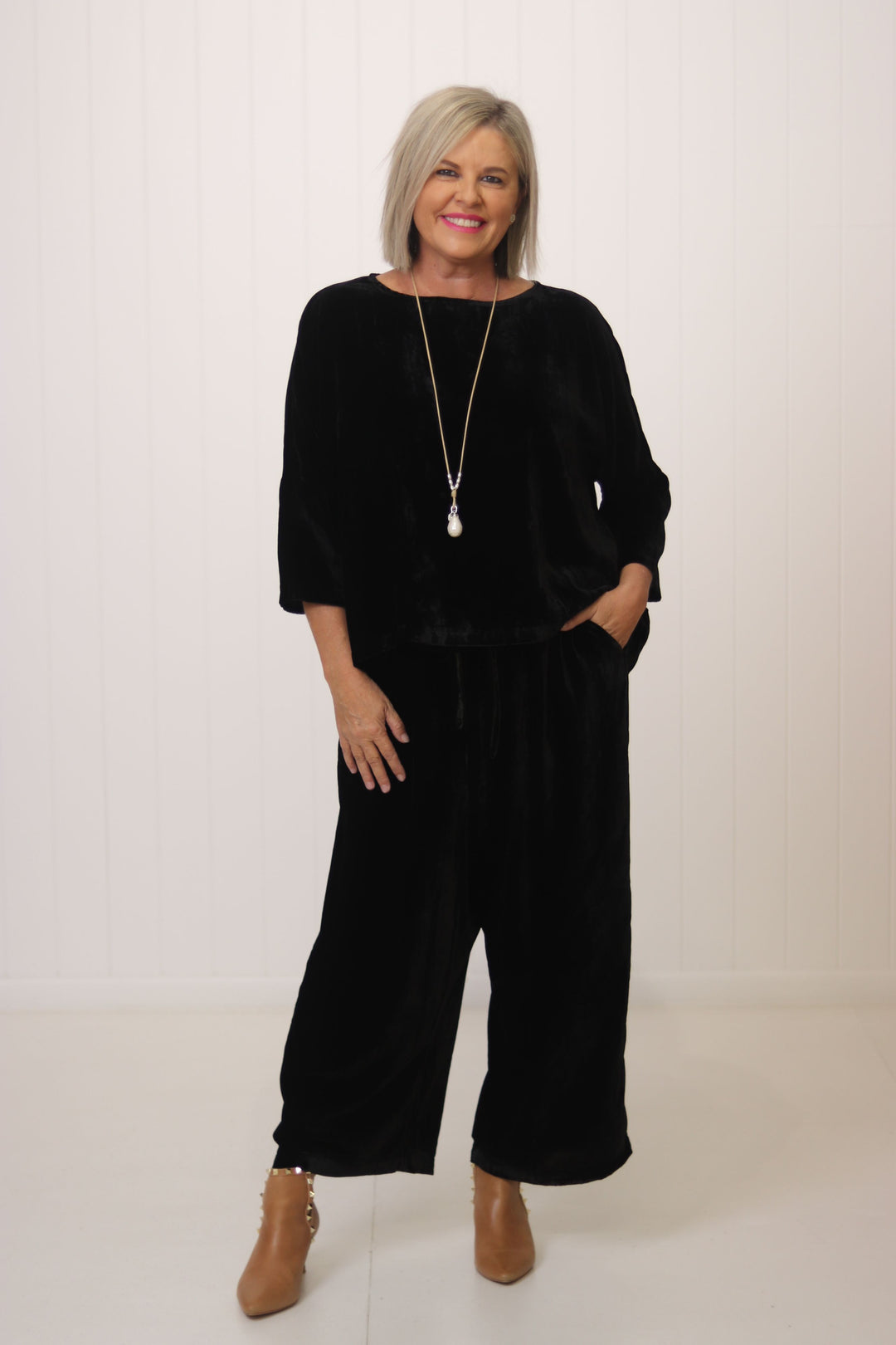 Vallerie Hinley Top Velvet