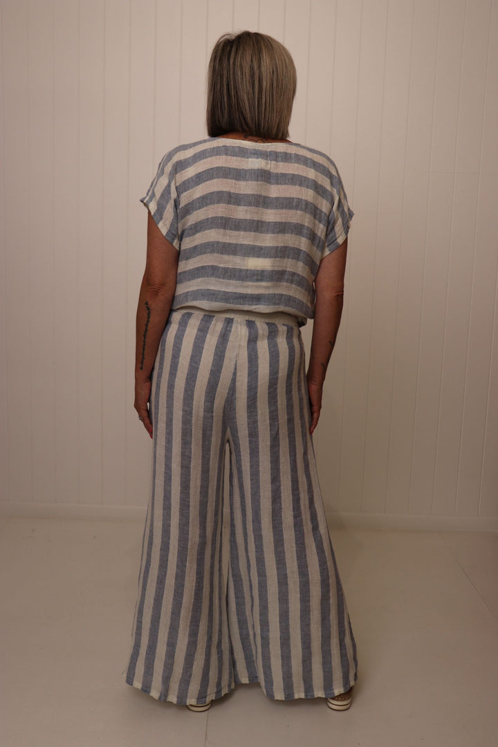 Alessa Woven Pants Stripe