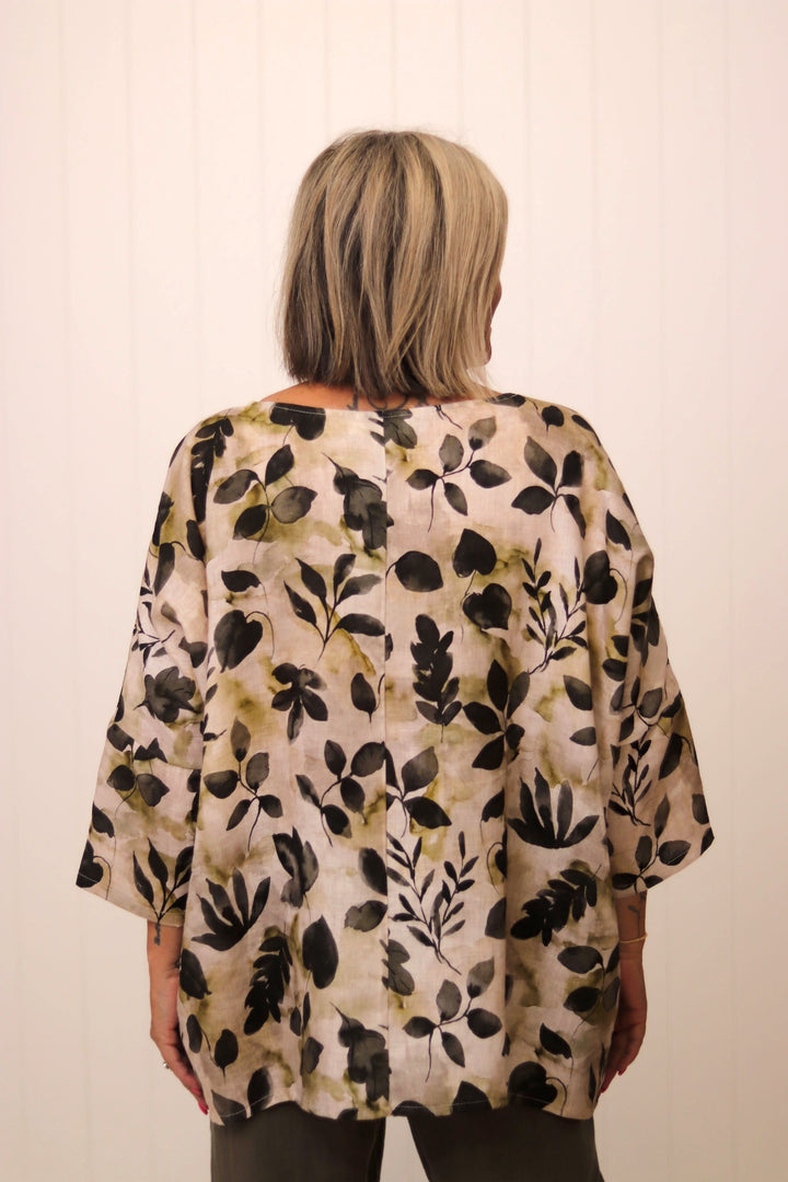 Hinley Top Sleeved Woodlands