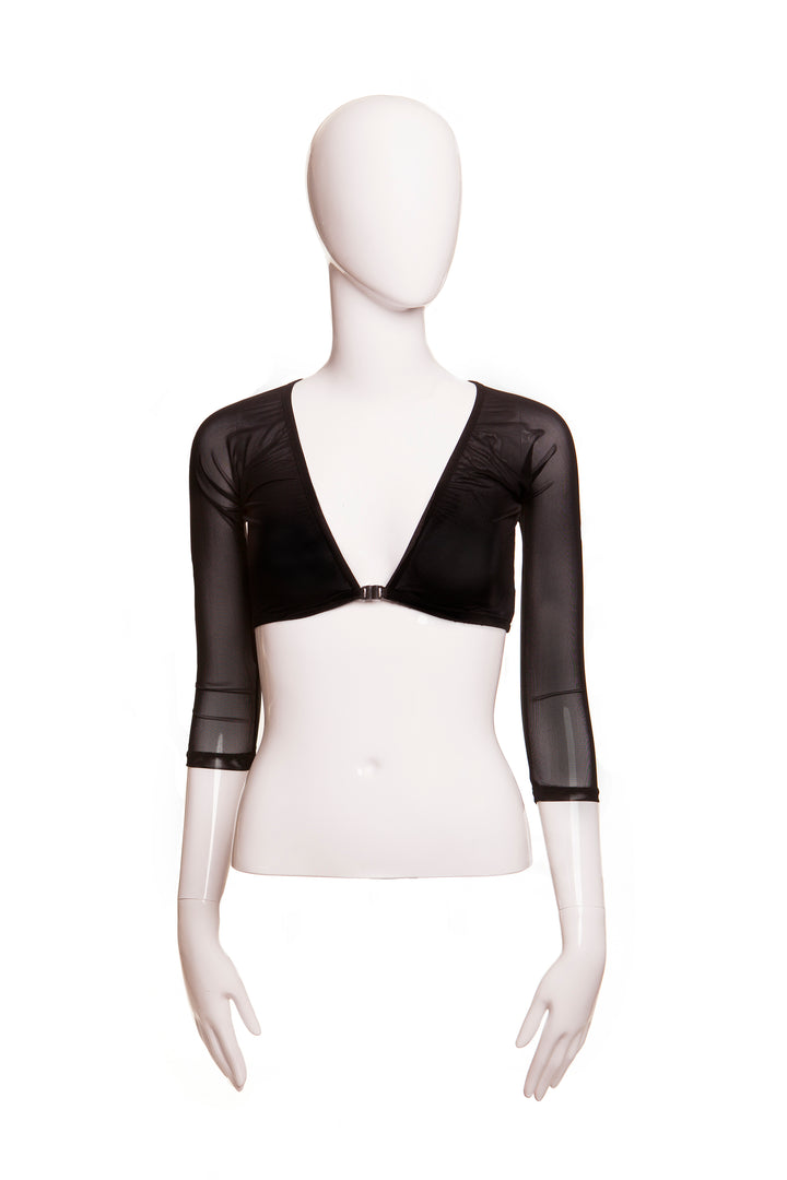 Sleevees Black 3/4 Mesh