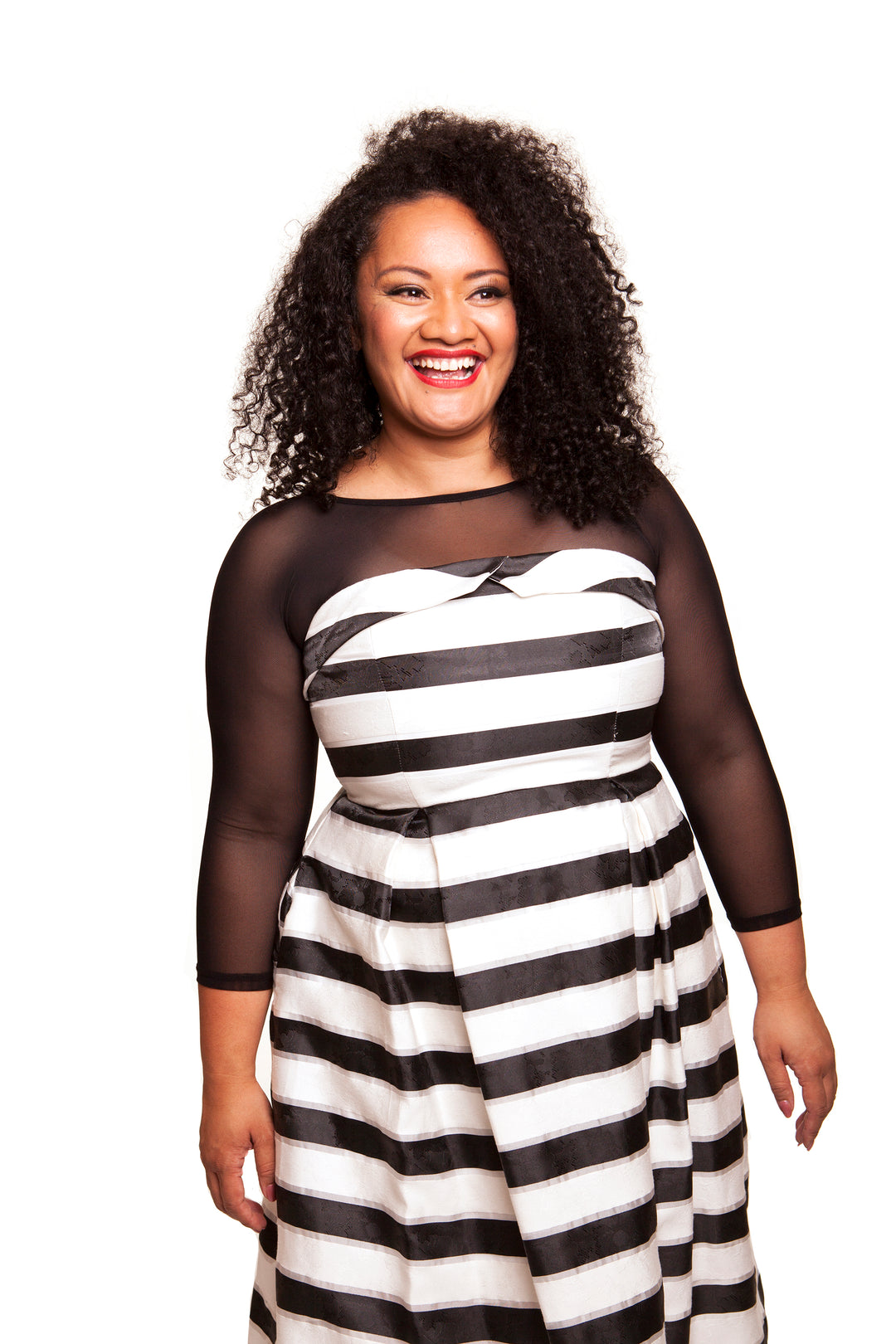 Sleevees Black 3/4 Mesh