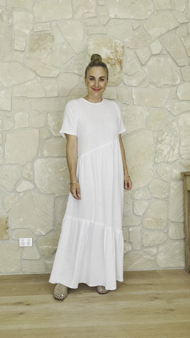 Alexandra Dress Blanc