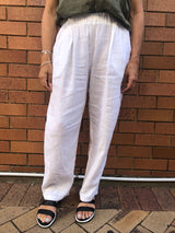 The Luxe Pant White