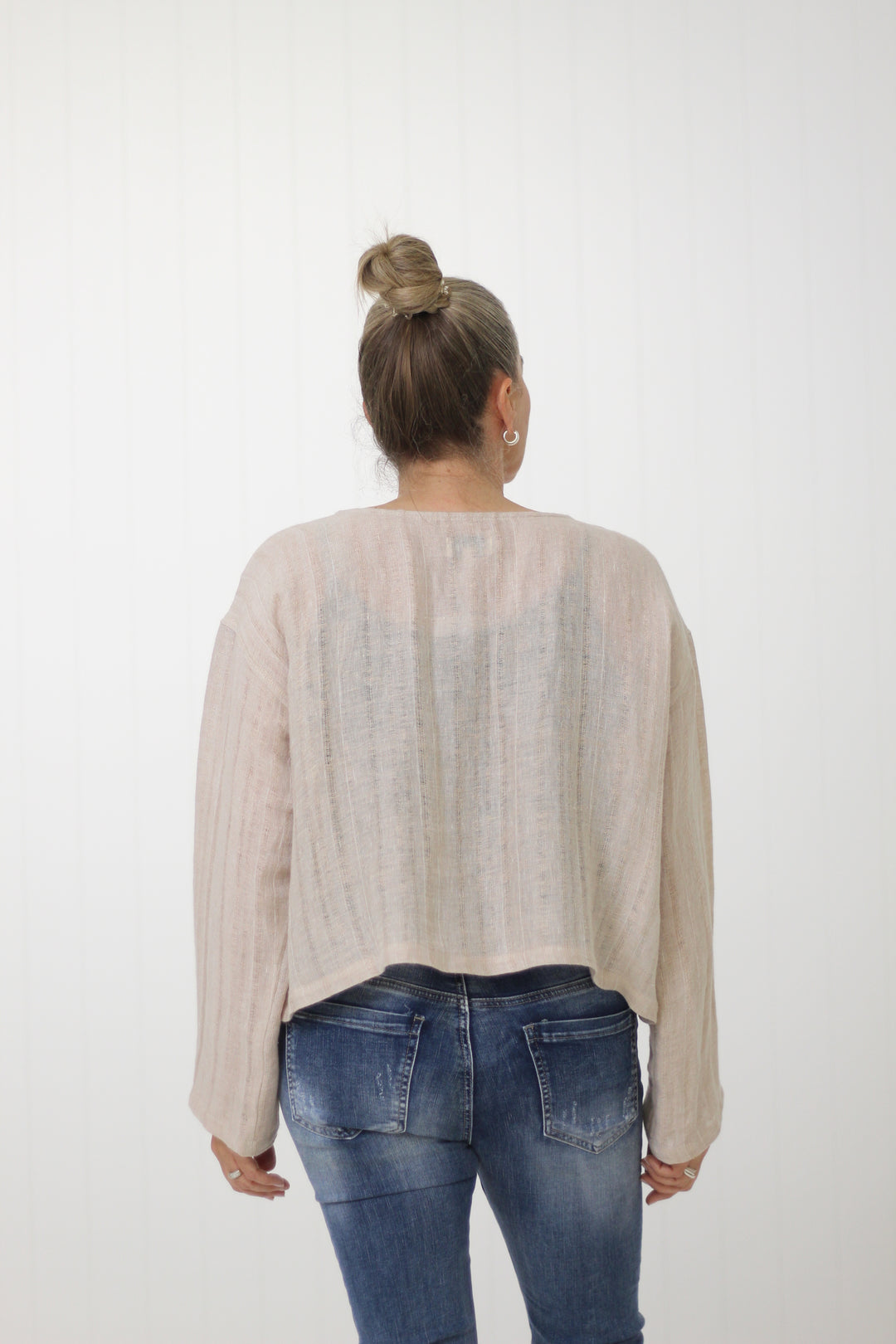 MONTMORENCY JACKET NATURAL GAUZE