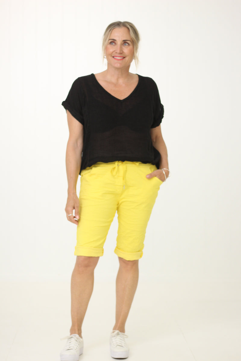 Carmen Shorts Yellow