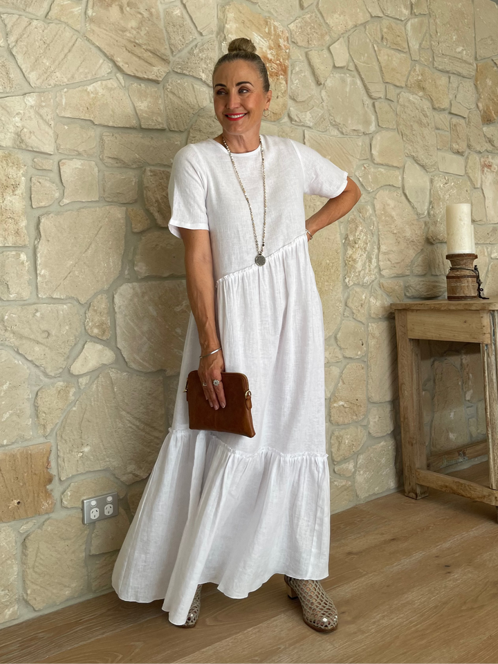 Alexandra Dress Blanc