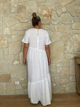 Alexandra Dress Blanc