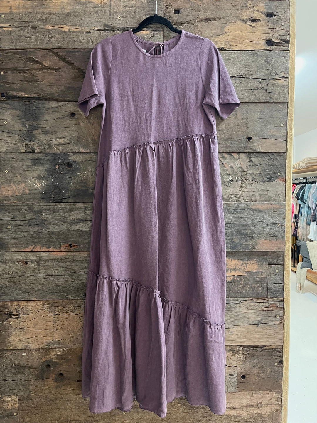 Alexandra Dress Raisin