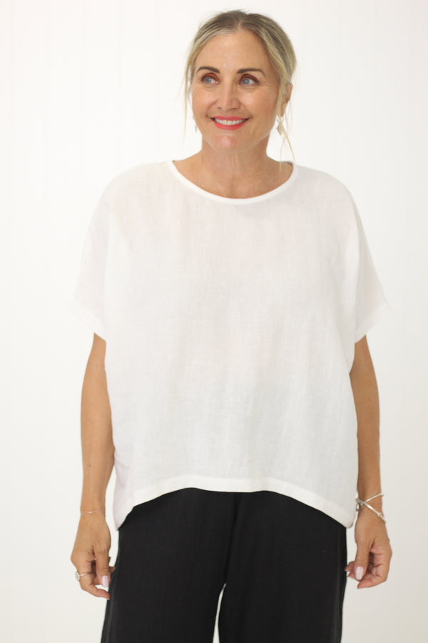 HINLEY TOP WHITE