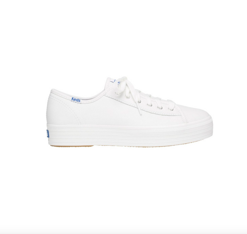 Triple Kick Leather Sneaker White