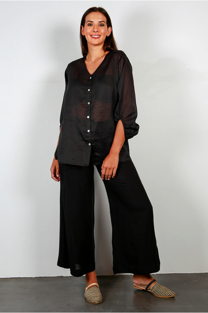 FLARE PANT BLACK