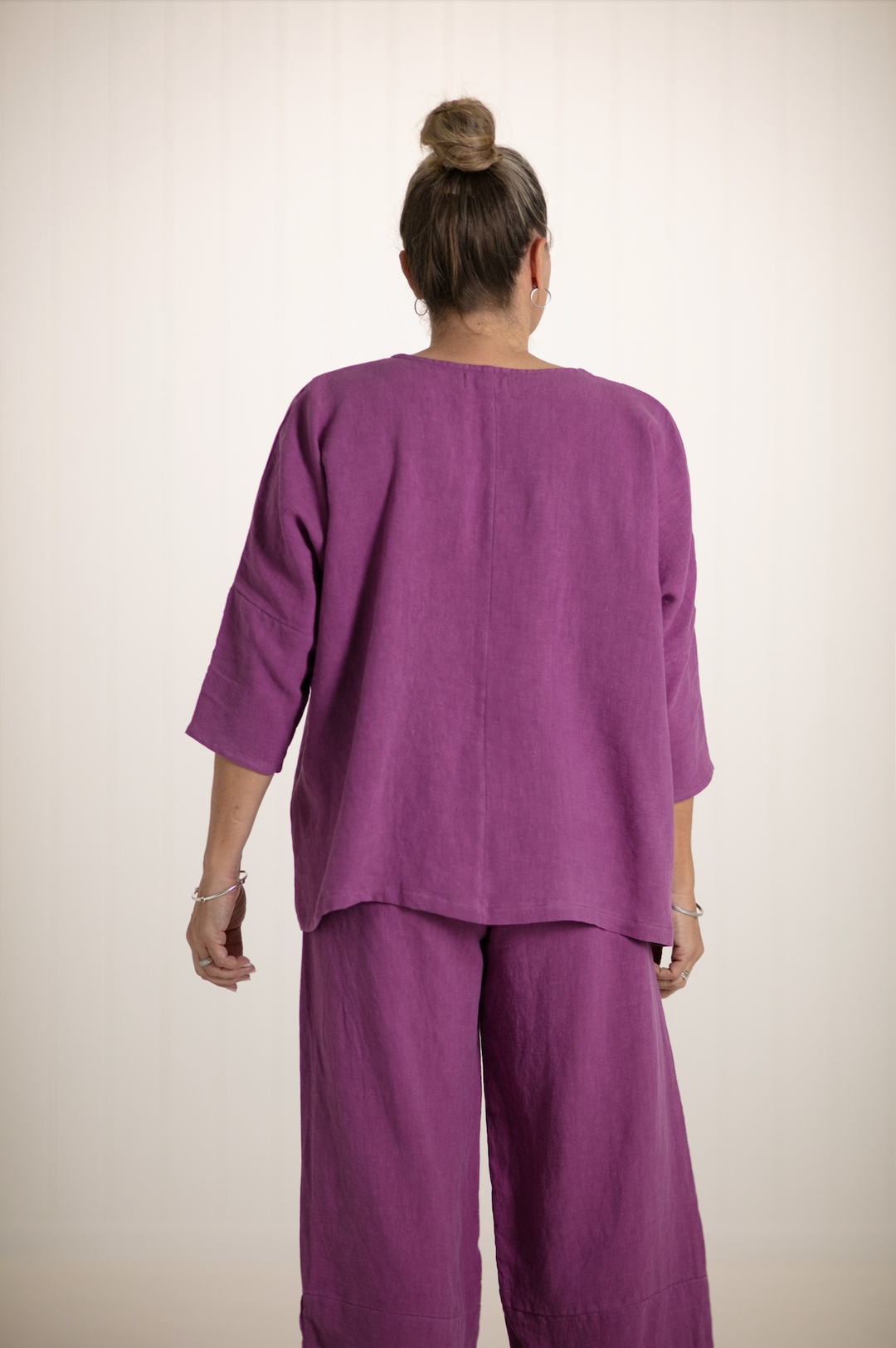 HINLEY TOP SLEEVED BERRY