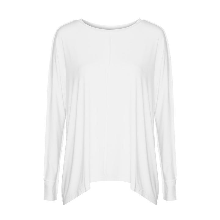 Stella Slouch Tee Sleeved White