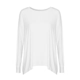 Stella Slouch Tee Sleeved White