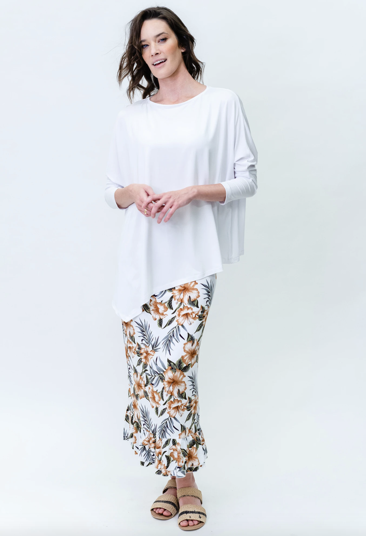 Susie Top White