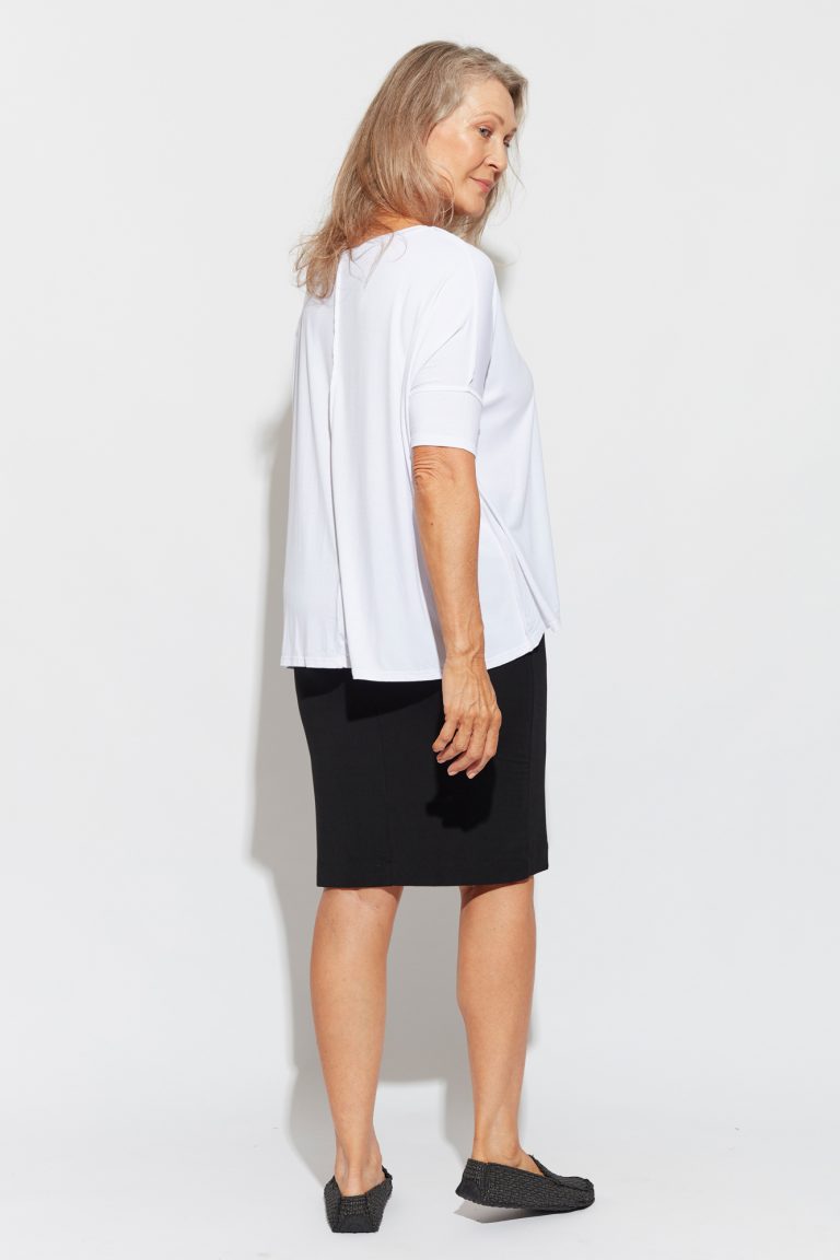 Stella Slouch Tee White